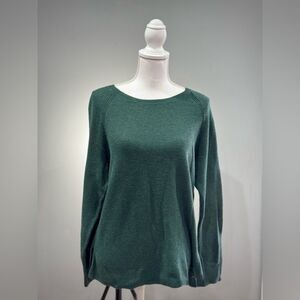 SALE! Forest Green GAP Crewneck Sweater Size L VGUC